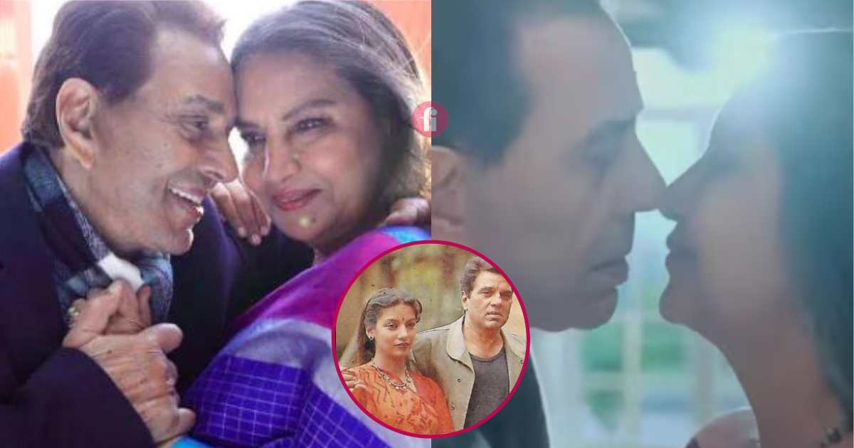 After the Rocky Aur Rani Kii Prem Kahaani kiss became viral, Shabana Azmi shared a rare flashback photo with Dharmendra